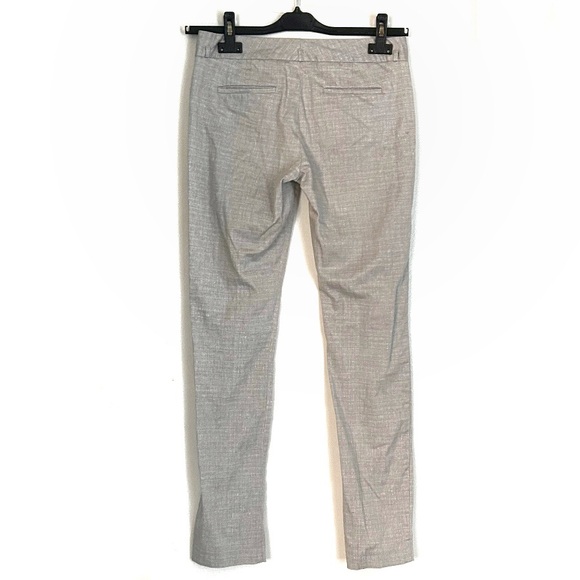 Calvin Klein Grey Womens Pants Business Work Office Size 2 Etched Pattern Pocket - Picture 8 of 12